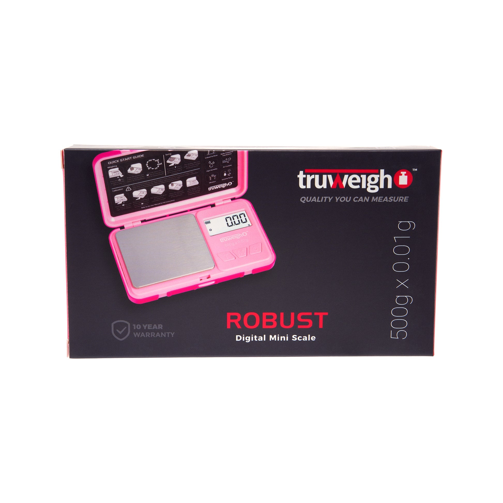 Truweigh Robust Digital Mini Size - Scales (500g x 0.01g) - MK Distro