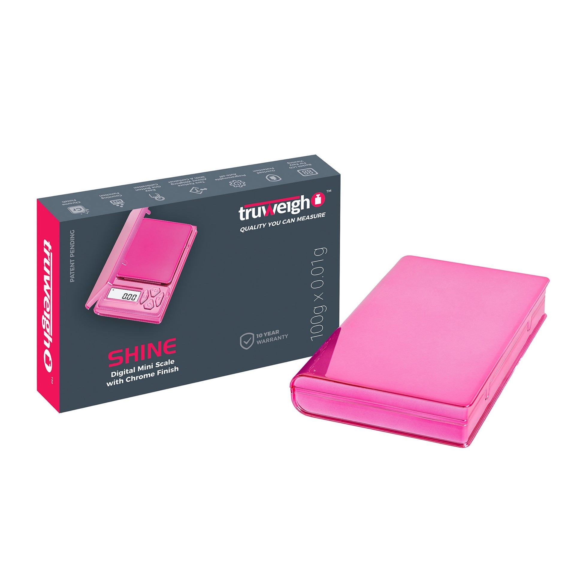 Truweigh Shine  - Scales (100g x 0.001g) - MK Distro