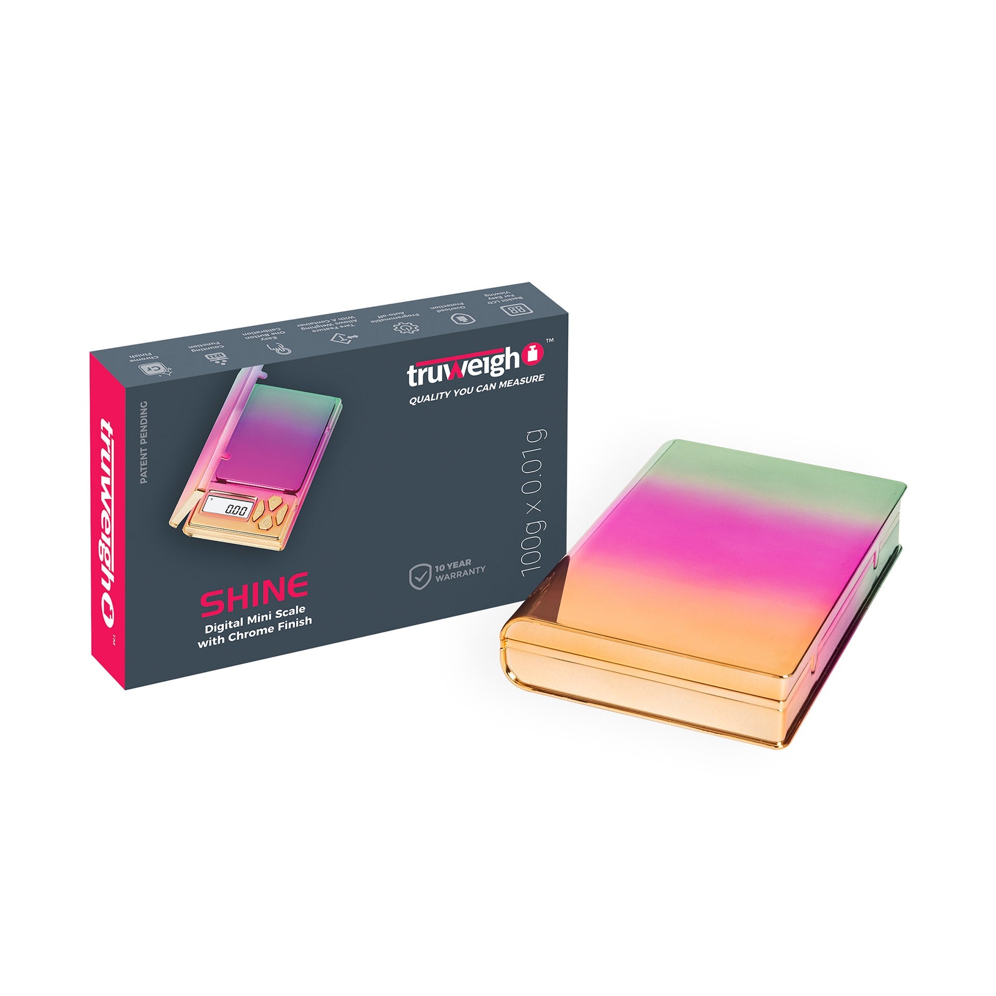 Truweigh Shine  - Scales (100g x 0.001g) - MK Distro