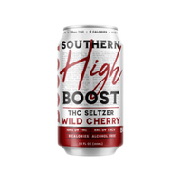 Southern High - THC Seltzer (5mg D9 THC + 10mg CBD) 12oz - (Box of 4) - MK Distro