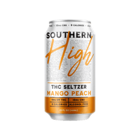 Southern High - THC Seltzer (5mg D9 THC + 10mg CBD) 12oz - (Box of 4) - MK Distro