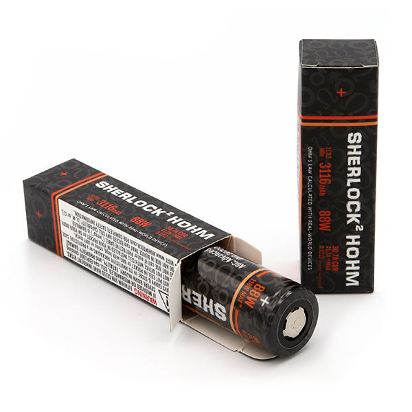 Hohm - Sherlock 21700 3116mAh 88W - Vape Batteries (2pk)