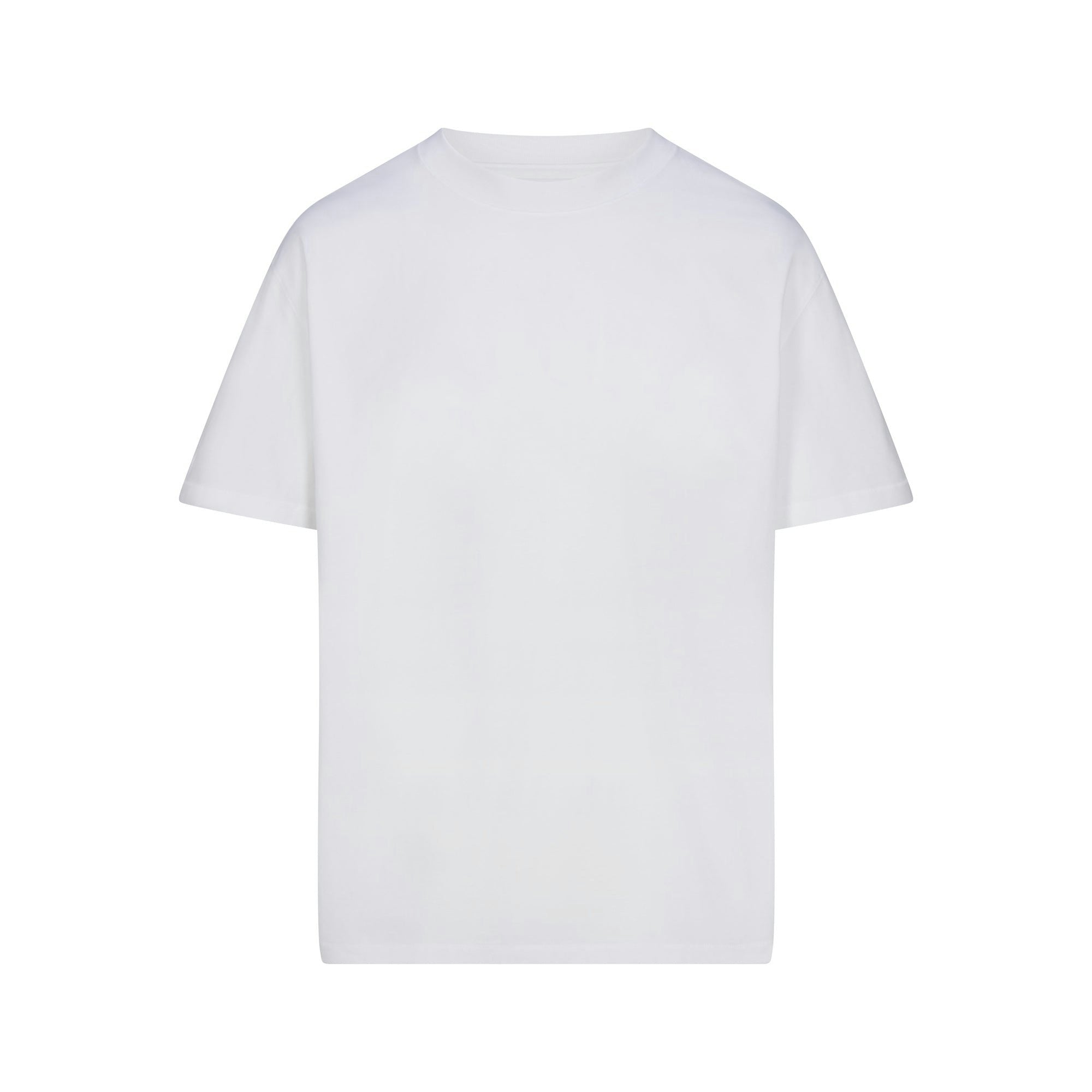 Cotton Net - Cotton Heavy Weight Short Sleeve - White T-shirt (3XL)