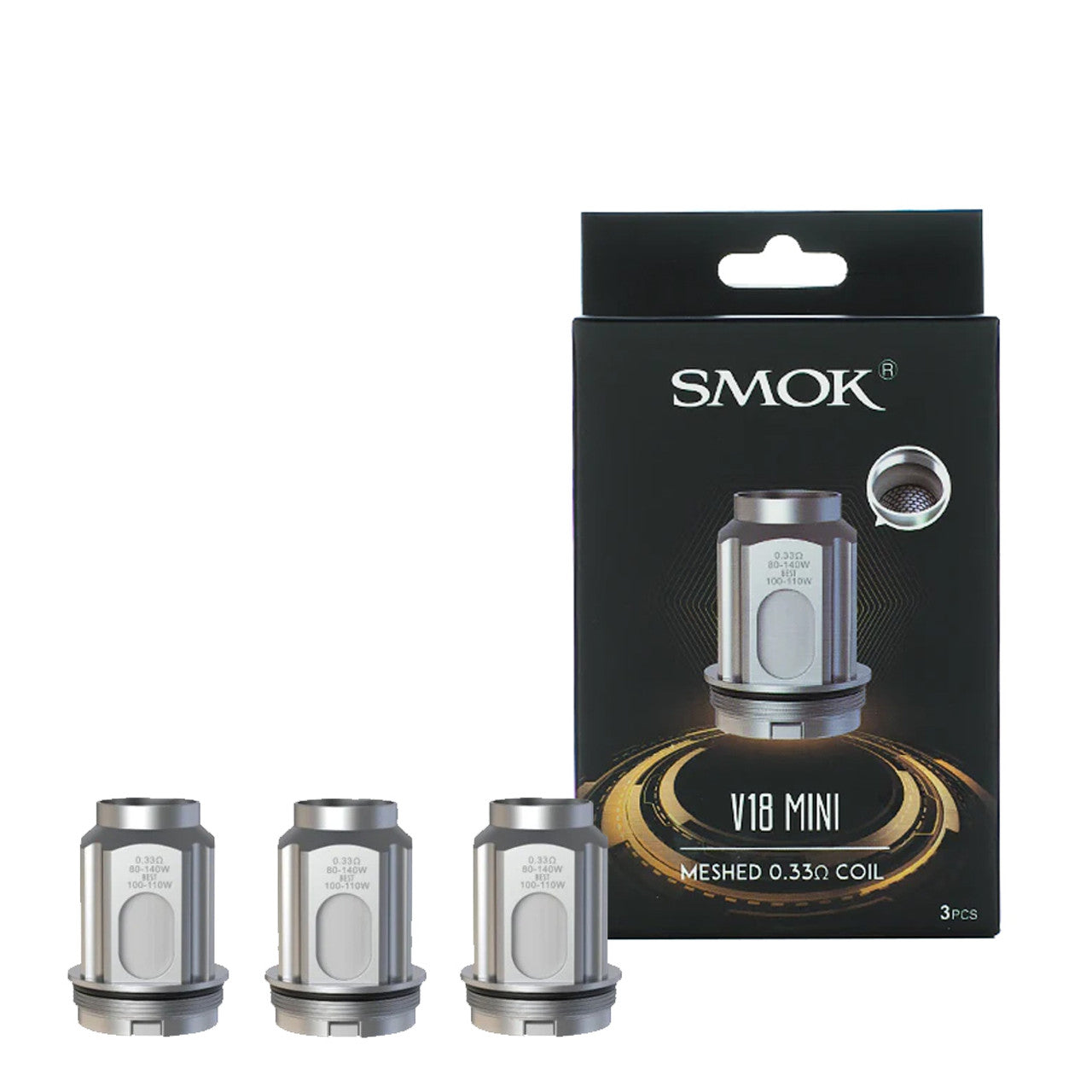 Smok - V18 (TFV18) Mini Replacement Coils (3pcs) – MK Distro