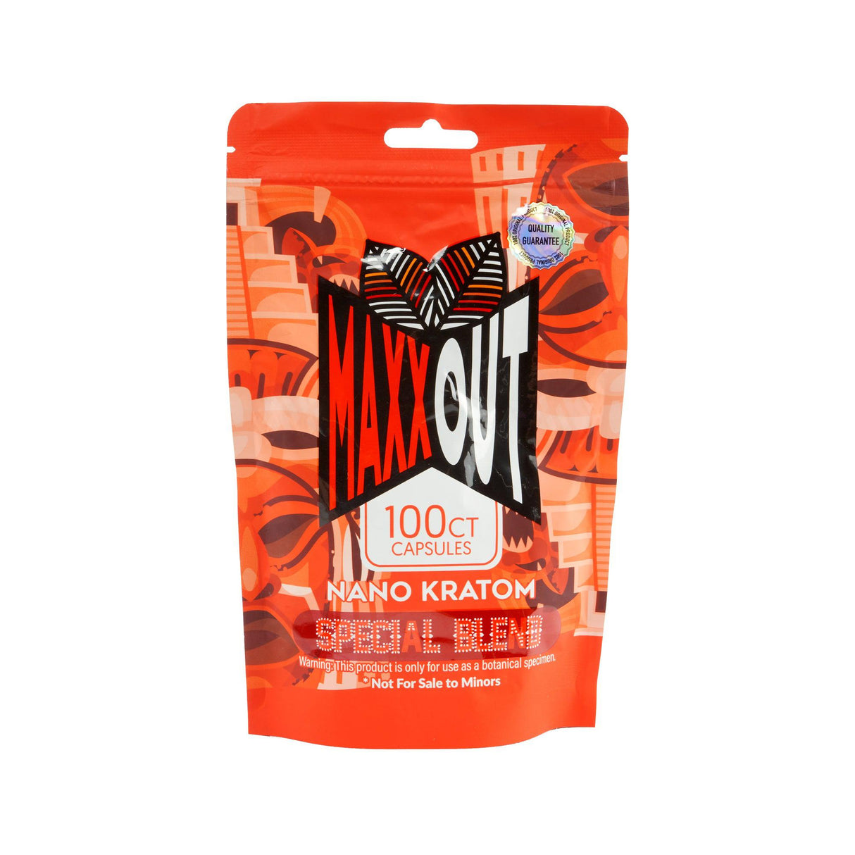Maxx Out (Pain Out) - Kratom Capsules (100ct)