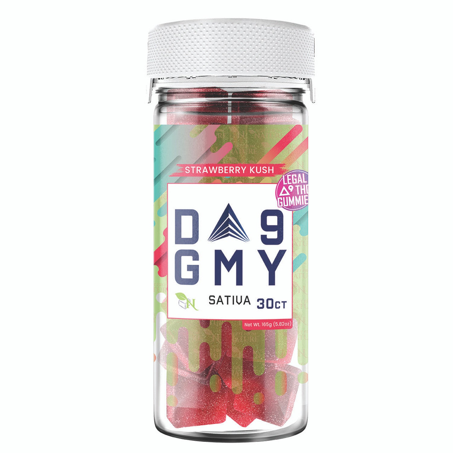 D9 GMY Delta-9 THC (Sativa & Indica) - Hemp Gummies (30ct) - MK Distro