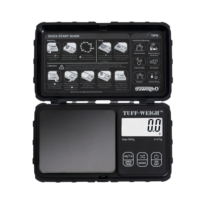 Truweigh Tuff-Weigh - Scales (1000g x 0.1g) - MK Distro