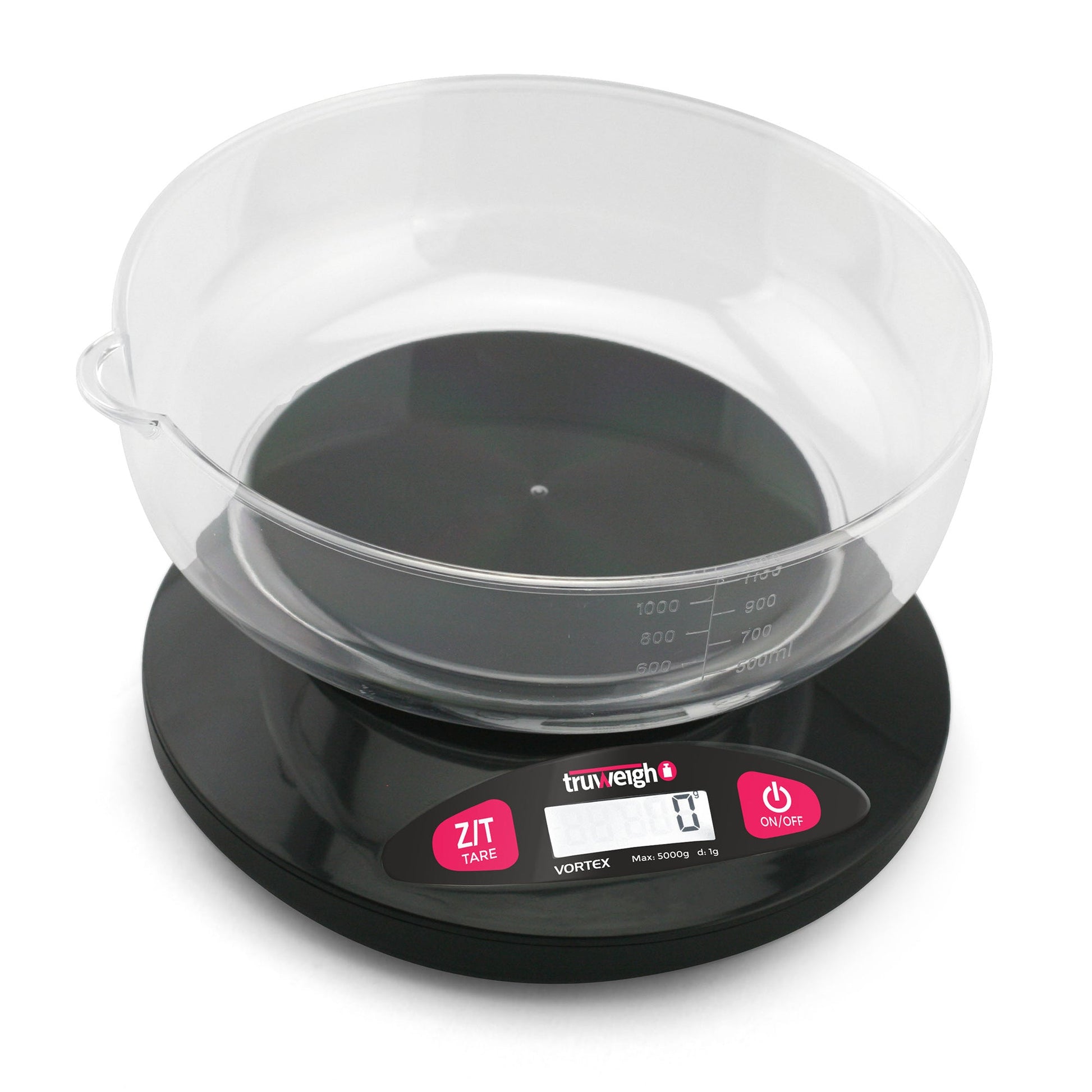 Truweigh Vortex Digital Bowl - Scales (5000g x 1g) - MK Distro