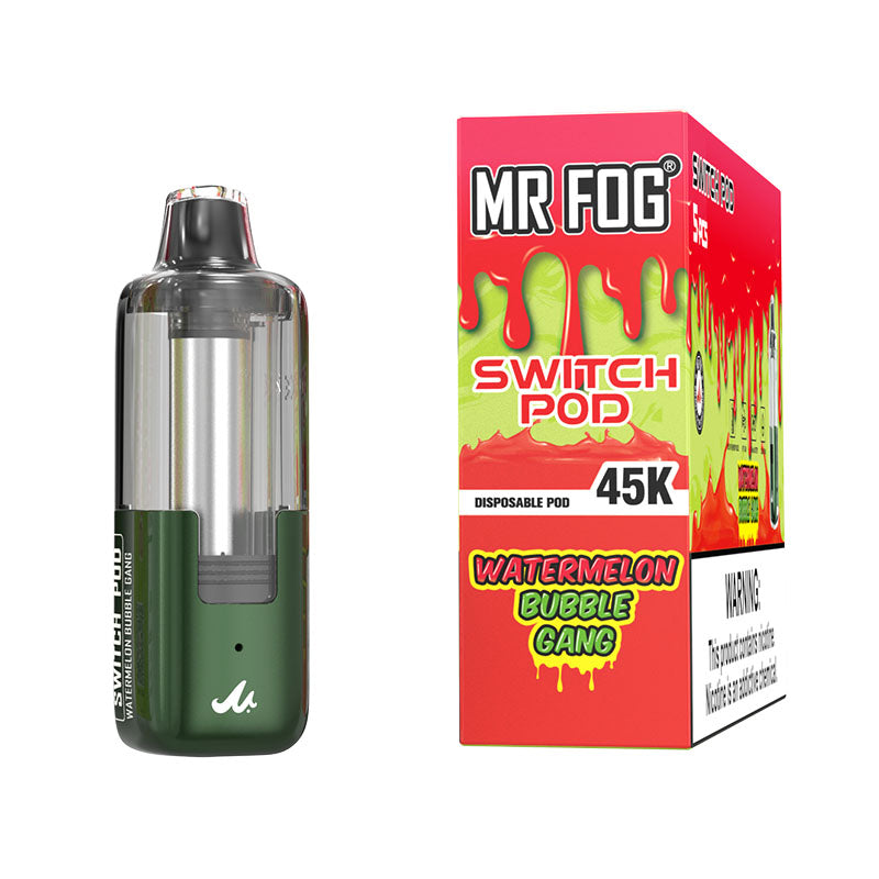 Mr. Fog POD 45K - Disposable Vape (5%) (Box of 5) - MK Distro