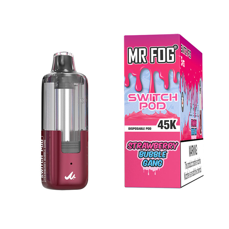 Mr. Fog POD 45K - Disposable Vape (5%) (Box of 5) - MK Distro