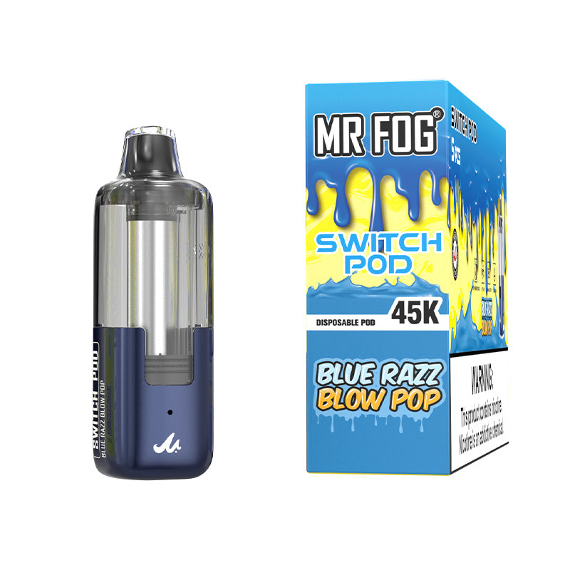 Mr. Fog POD 45K - Disposable Vape (5%) (Box of 5) - MK Distro
