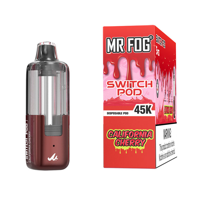 Mr. Fog POD 45K - Disposable Vape (5%) (Box of 5) - MK Distro