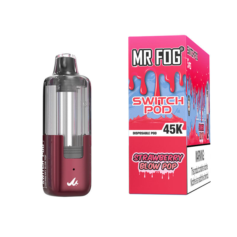 Mr. Fog POD 45K - Disposable Vape (5%) (Box of 5) - MK Distro