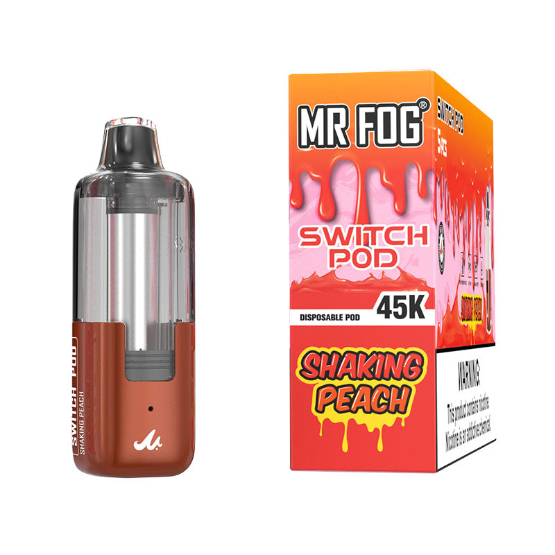 Mr. Fog POD 45K - Disposable Vape (5%) (Box of 5) - MK Distro