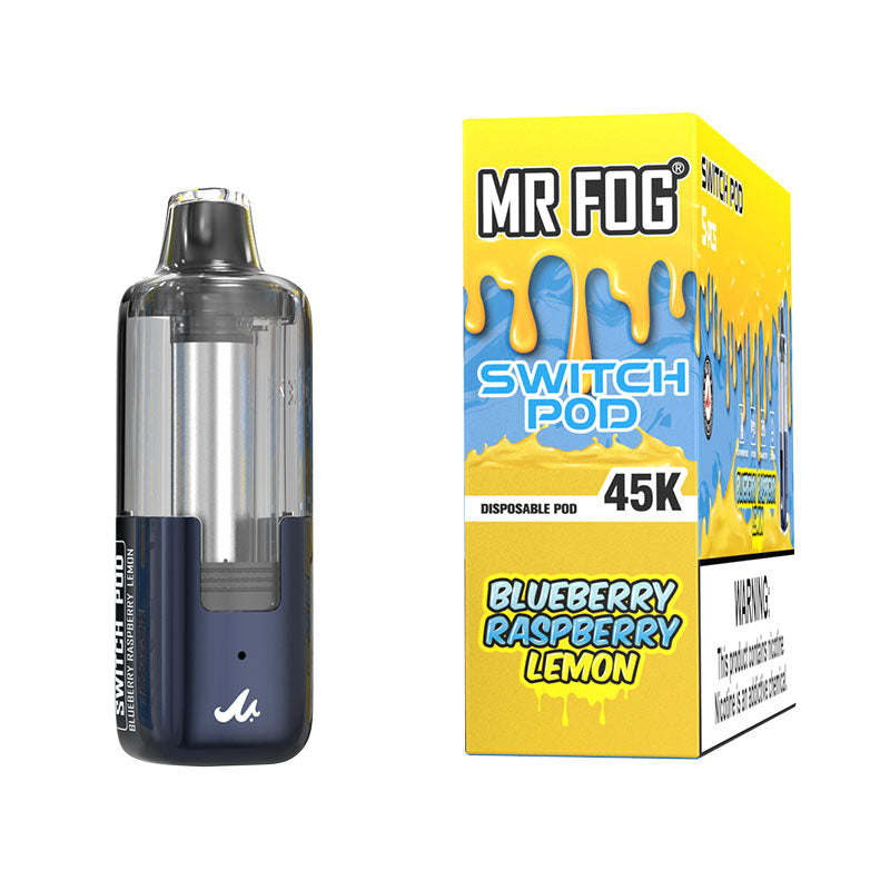 Mr. Fog POD 45K - Disposable Vape (5%) (Box of 5) - MK Distro