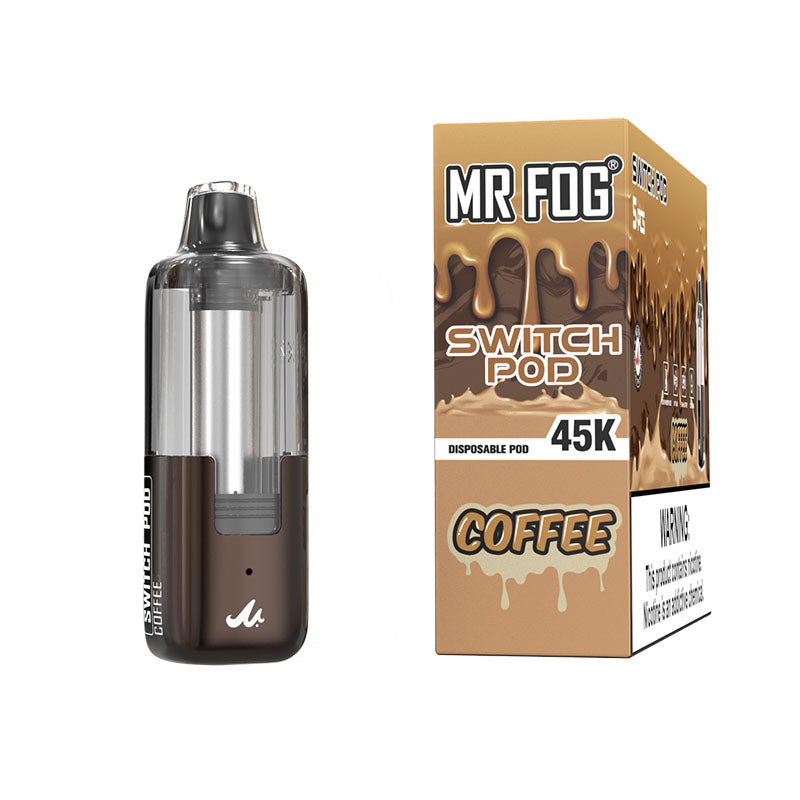 Mr. Fog POD 45K - Disposable Vape (5%) (Box of 5) - MK Distro