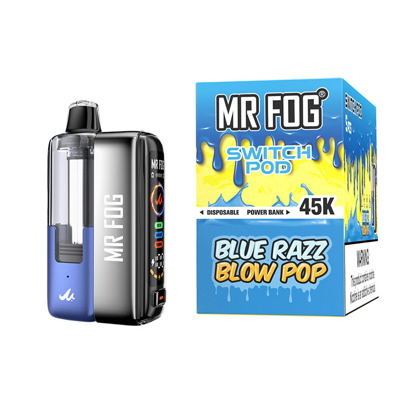Mr. Fog KIT 45K - Disposable Vape (5%) (Box of 5) - MK Distro
