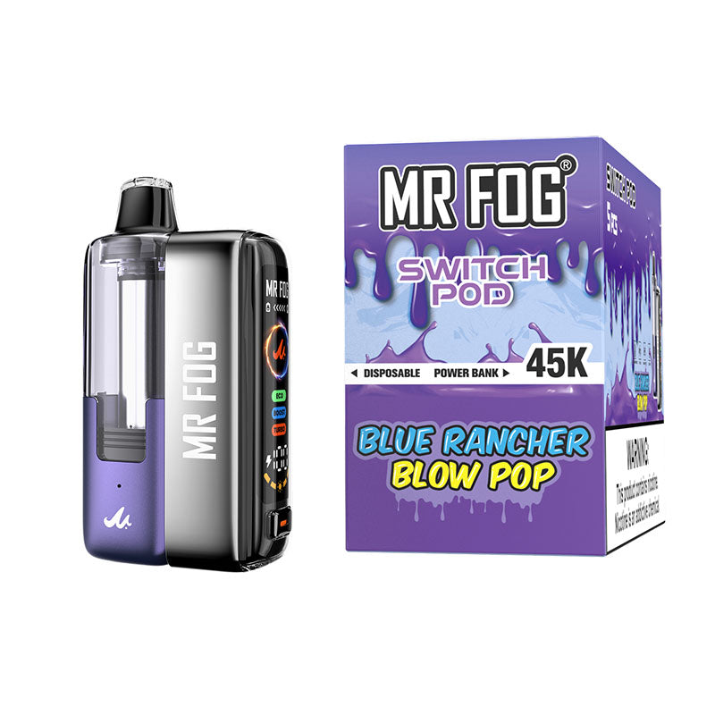 Mr. Fog KIT 45K - Disposable Vape (5%) (Box of 5) - MK Distro