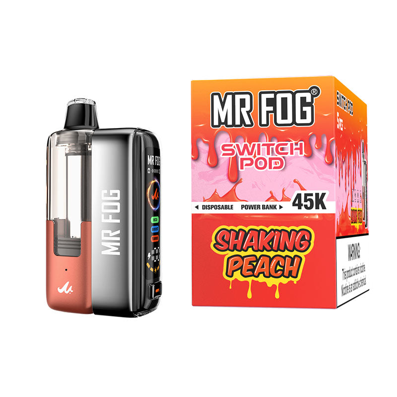 Mr. Fog KIT 45K - Disposable Vape (5%) (Box of 5) - MK Distro