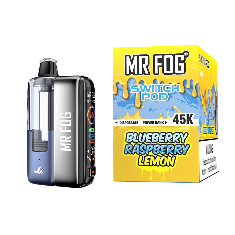 Mr. Fog KIT 45K - Disposable Vape (5%) (Box of 5) - MK Distro