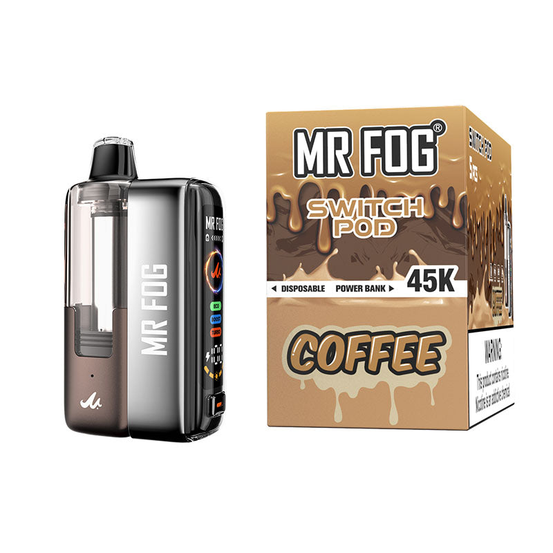 Mr. Fog KIT 45K - Disposable Vape (5%) (Box of 5) - MK Distro