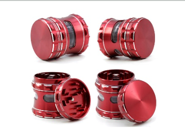 ORE Red Metallic w/ See Through Middle (OLY-G17) - Grinders