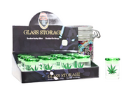 IDGAF - Air Tight Herb Mini (JAR-102) - Glass Storage Jar