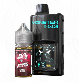 Monster by Smok Refillable 80K - Disposable Vape (5%) (Box of 5) - MK Distro