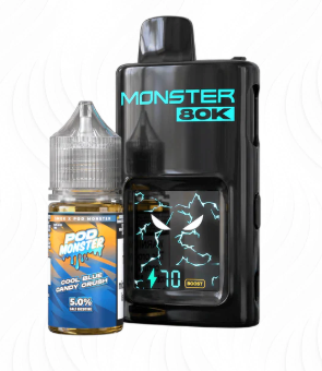 Monster by Smok Refillable 80K - Disposable Vape (5%) (Box of 5) - MK Distro