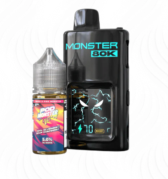 Monster by Smok Refillable 80K - Disposable Vape (5%) (Box of 5) - MK Distro
