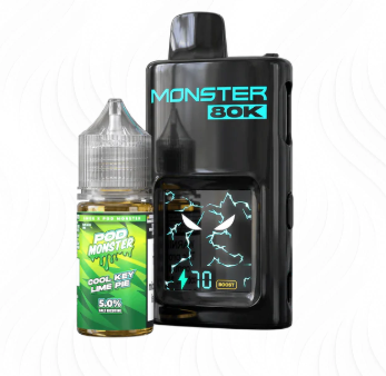 Monster by Smok Refillable 80K - Disposable Vape (5%) (Box of 5) - MK Distro