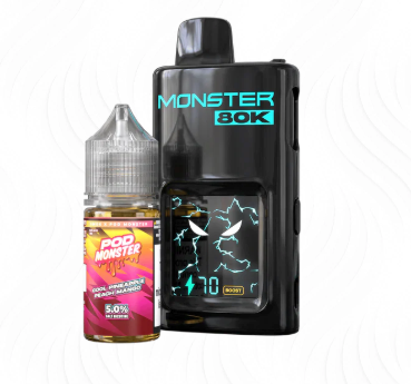 Monster by Smok Refillable 80K - Disposable Vape (5%) (Box of 5) - MK Distro