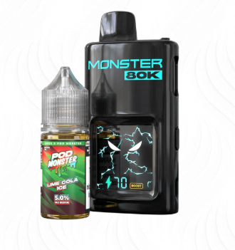 Monster by Smok Refillable 80K - Disposable Vape (5%) (Box of 5) - MK Distro