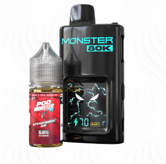 Monster by Smok Refillable 80K - Disposable Vape (5%) (Box of 5) - MK Distro