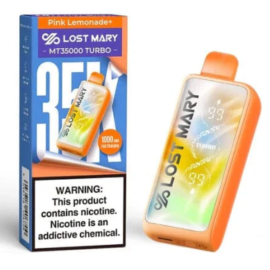 Lost Mary MT 35K Turbo - Disposable Vape (5%) (Box of 5) - MK Distro