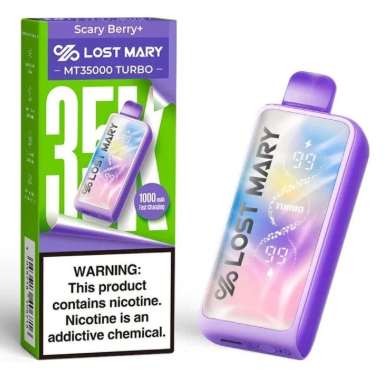 Lost Mary MT 35K Turbo - Disposable Vape (5%) (Box of 5) - MK Distro