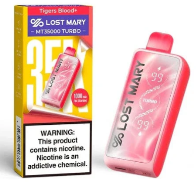 Lost Mary MT 35K Turbo - Disposable Vape (5%) (Box of 5) - MK Distro
