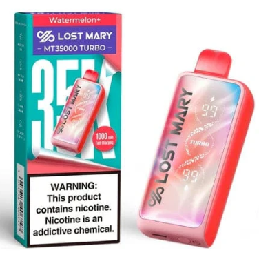 Lost Mary MT 35K Turbo - Disposable Vape (5%) (Box of 5) - MK Distro