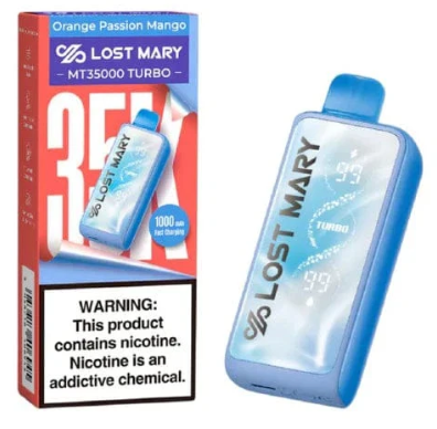 Lost Mary MT 35K Turbo - Disposable Vape (5%) (Box of 5) - MK Distro