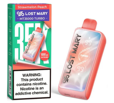 Lost Mary MT 35K Turbo - Disposable Vape (5%) (Box of 5) - MK Distro