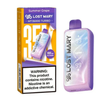 Lost Mary MT 35K Turbo - Disposable Vape (5%) (Box of 5) - MK Distro