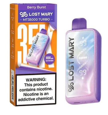 Lost Mary MT 35K Turbo - Disposable Vape (5%) (Box of 5) - MK Distro