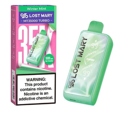 Lost Mary MT 35K Turbo - Disposable Vape (5%) (Box of 5) - MK Distro