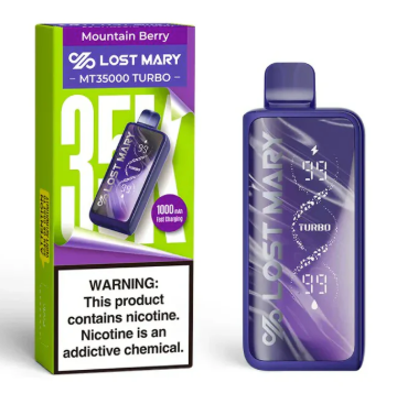 Lost Mary MT 35K Turbo - Disposable Vape (5%) (Box of 5) - MK Distro