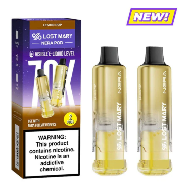 Lost Mary Nera Replacement Pod 70K - Disposable Vape (5%) (Box of 5) - MK Distro