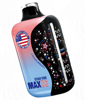 MaxUS Star 50k - Disposable Vape (5%) (Box of 5) - MK Distro