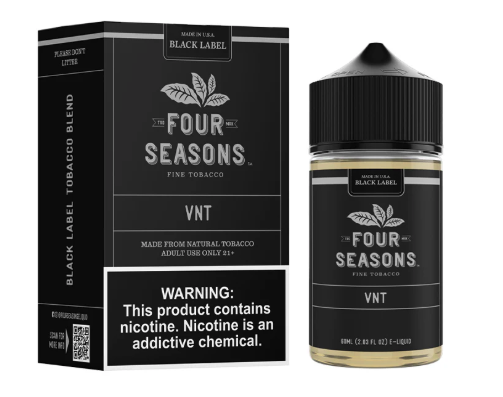 Four Seasons Black Label - Freebase Premium E-Liquid (60mL)