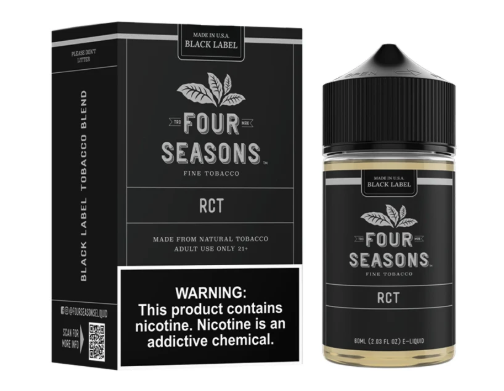 Four Seasons Black Label - Freebase Premium E-Liquid (60mL)