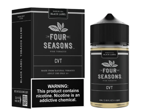 Four Seasons Black Label - Freebase Premium E-Liquid (60mL)