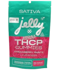NYB Jelly - THCP Gummies - Delta Gummies(500mg x 20 Gummies)